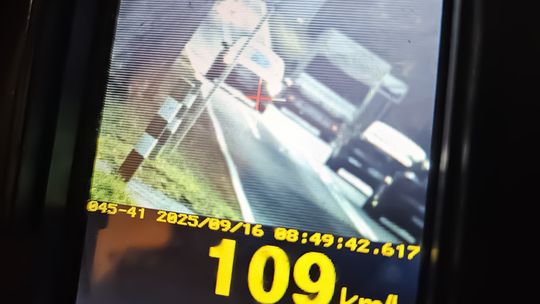 44-letnia kobieta straciła prawo jazdy. Wszystko przez prędkość