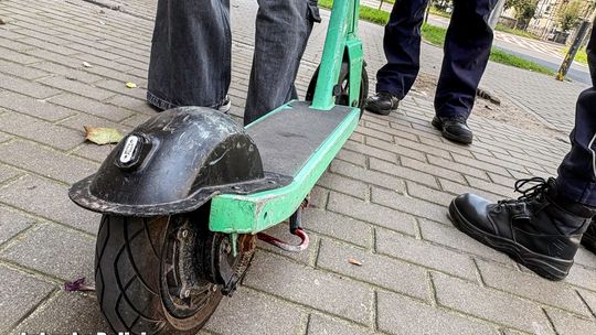 51-latka na hulajnodze wzbudziła podejrzenia. Wynik badania zaskoczył