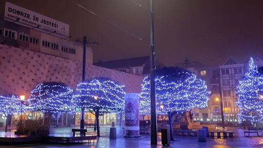 Centrum miasta w świątecznej szacie