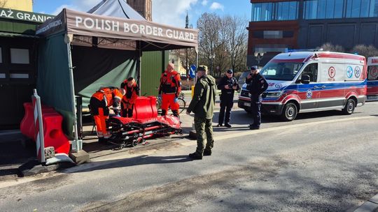 Dramatyczna akcja na granicy. Funkcjonariusze ruszyli z pomocą