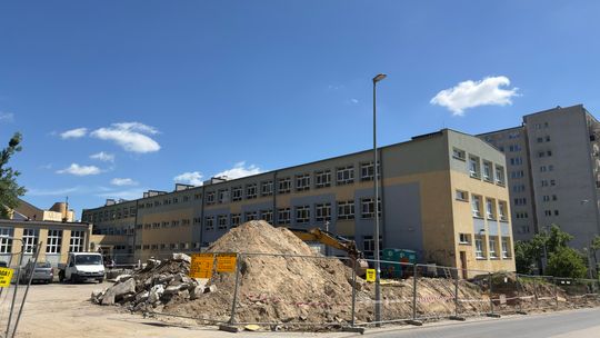 Duże zmiany przy szkole w Gorzowie. Mur zostanie przebudowany
