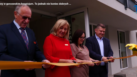 Duże zmiany w gorzowskim hospicjum. To jednak nie koniec dobrych wiadomości