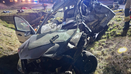 Dwie osoby nie żyją, jedna walczy o życie. Są nowe ustalenia po wypadku pod Gorzowem