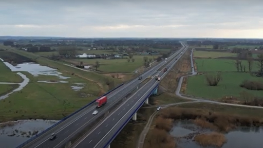 Gorzów na mapie odcinkowych pomiarów prędkości