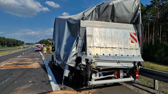 Groźna sytuacja na trasie S3. Kierowcy mogą mówić o szczęściu