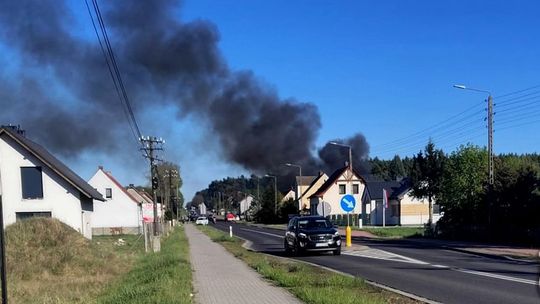 Groźny pożar zniszczył dorobek życia jednej z rodzin