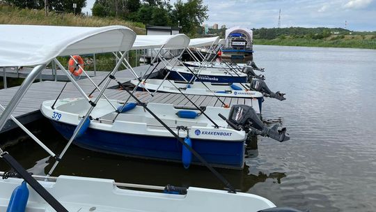 Jedyne takie miejsce w Gorzowie! Pływaj łódką po Warcie