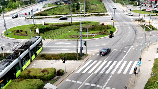 Korki paraliżują centrum Gorzowa. Światła na rondzie do wyłączenia?