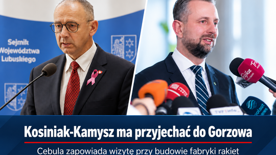 Kosiniak-Kamysz ma przyjechać do Gorzowa. Wojewoda zapowiada wizytę przy budowie fabryki rakiet