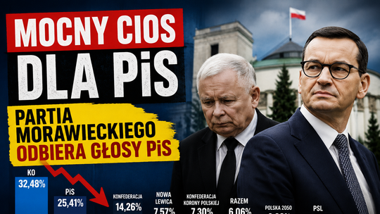 Mocny cios dla PiS w nowym sondażu. Zaskoczenie na prawicy