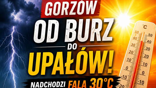 Nad Gorzów nadciąga pierwsza fala gorąca tego lata