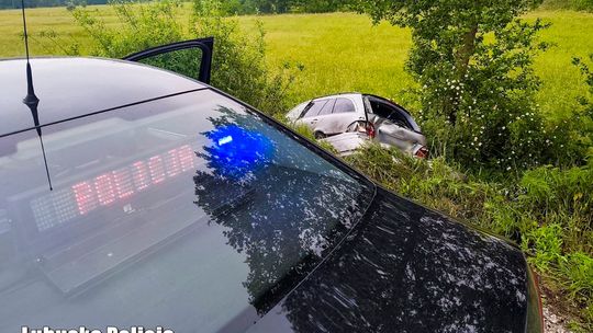 Nie zatrzymał się do kontroli. Pędził jak szalony – finał? Wypadek i narkotyki