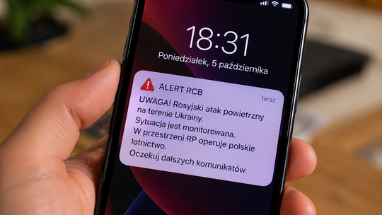 Niepokojący Alert RCB na telefonach mieszkańców Gorzowa. Jest oficjalny komunikat