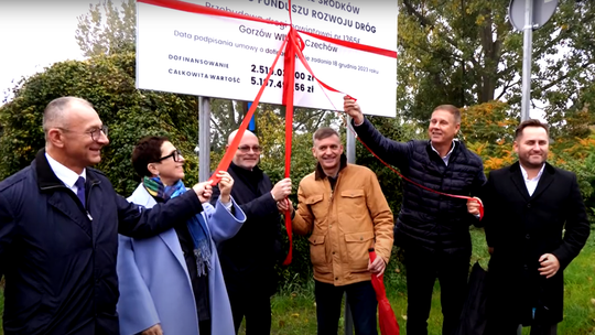 Nowa droga z Czechowa do Gorzowa już otwarta
