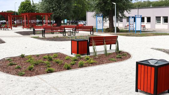 Nowa strefa wypoczynku przy szpitalu w Gorzowie już gotowa