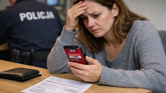 Oszust podszył się pod bank. 34-latka straciła ponad 17 tysięcy złotych Oszust podszył się pod bank. 34-latka straciła ponad 17 tysięcy złotych
