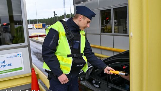 Pijany za kierownicą na autostradzie