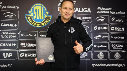 Piotr Paluch oficjalnie trenerem Stali Gorzów
