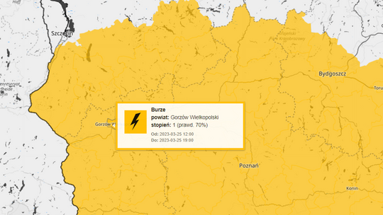 Pogoda szaleje. Idą burze!