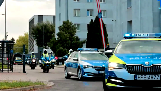 Policjanci czuwali nad bezpieczeństwem podczas Tour de Pologne