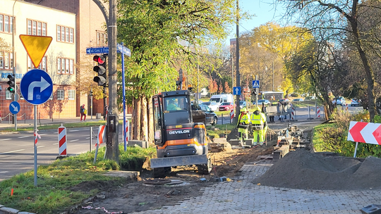 Powstaje nowa ścieżka rowerowa w centrum miasta Powstaje nowa ścieżka rowerowa w centrum miasta