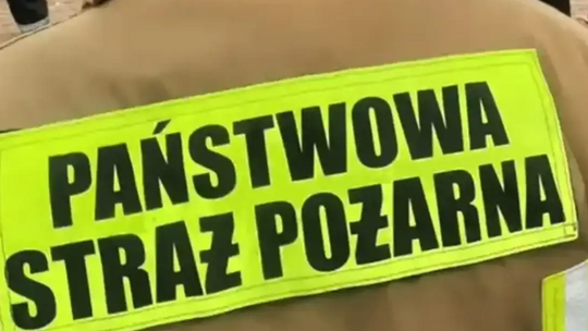 Pożar kortów tenisowego w Gorzowie