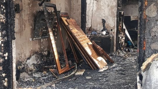 Pożar pod Gorzowem. Rodzina straciła dach nad głową Pożar pod Gorzowem. Rodzina straciła dach nad głową