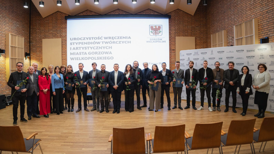 Prezydenckie stypendia dla gorzowskich artystów rozdane