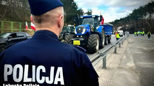 Protest rolników na S3. Kierowcy muszą liczyć się z utrudnieniami