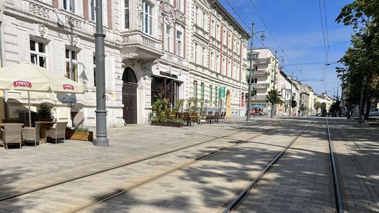 Pustki na ulicach Chrobrego i Mieszka I