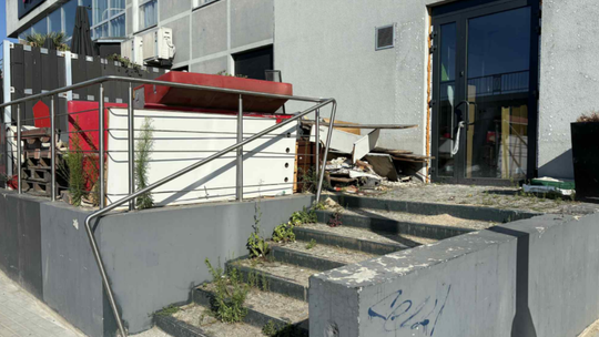 Pusty lokal w centrum Gorzowa od miesięcy straszy wyglądem