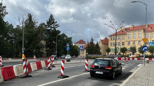 Rondo przy IV LO będzie w całości przejezdne!