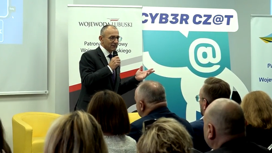 Rozmowy o cyberbezpieczeństwie z lubuskimi dyrektorami i nauczycielami
