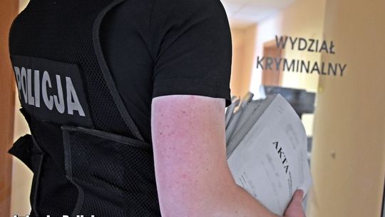 Sprawa, nad którą policjanci pracowali miesiącami, ma finał w prokuraturze