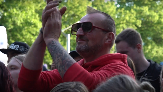 Lubuszanie świętowali na placu Grunwaldzkim w Gorzowie [wideo]