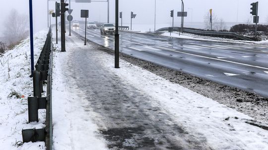 Synoptycy ostrzegają! Może być ślisko!