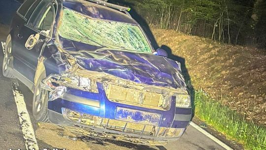 Takiego spotkania za kierownicą nikt nie chce. Doszło do groźnego zderzenia