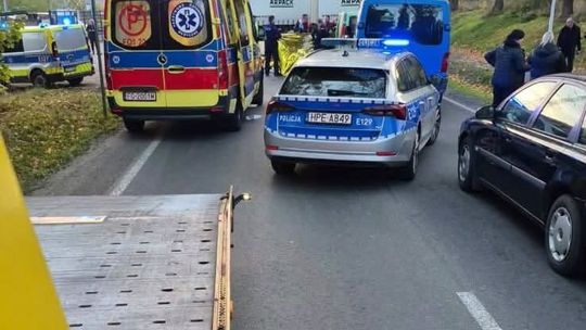 Tragedia na wyjeździe z Gorzowa. Nie żyje motocyklista