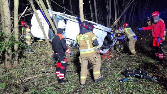 Tragiczny wypadek w Miechowie. Apel służb o ostrożność na drogach