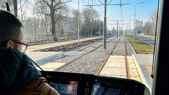 Tramwaj pojechał na Fieldorfa-Nila. Zobacz wideo!