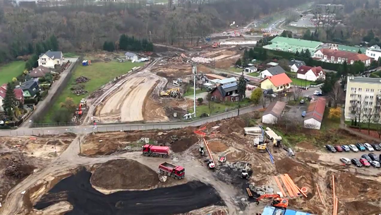 Trwa budowa północnej obwodnicy Gorzowa