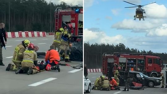 Uciekał przed Strażą Graniczną! Spowodował wypadek