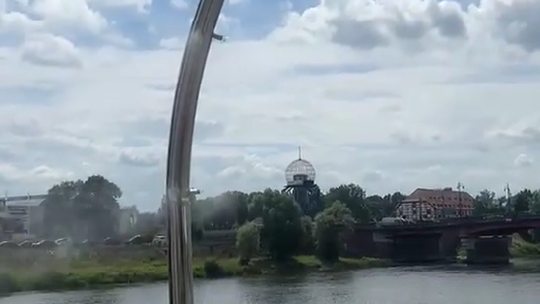 Upał daje się we znaki. Na gorzowskim bulwarze stanęły kurtyny wodne