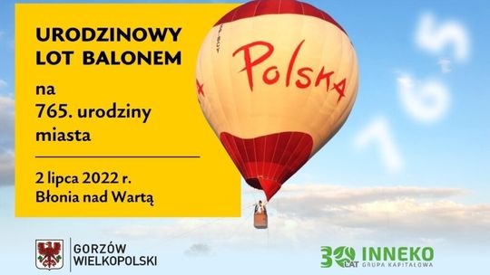 Urodzinowy lot balonem