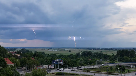 Uwaga na burze! Ostrzeżenie IMGW!