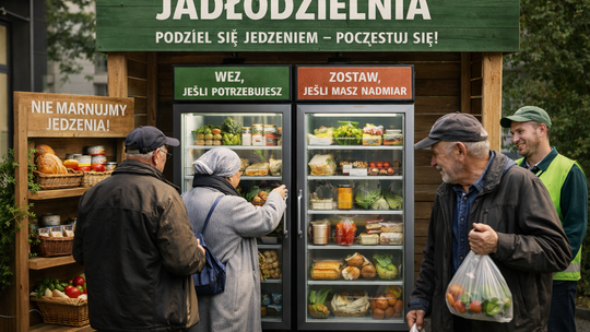 W Gorzowie powstaną jadłodzielnie: Wspólna walka z głodem i marnowaniem żywności