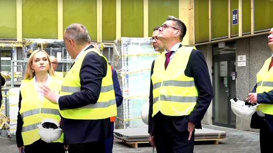 Wizyta Minister Zdrowia i prezesa NFZ w gorzowskim szpitalu