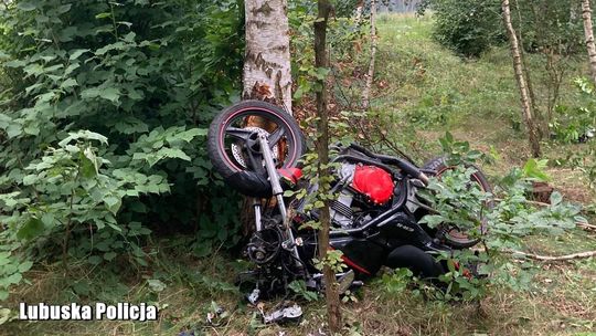 Wypadek motocyklowy w Starym Kurowie - policja wyjaśnia przyczyny.