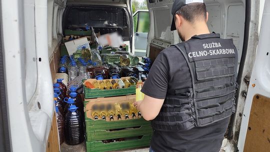 Z roku na rok rośnie ilość zatrzymanych trunków