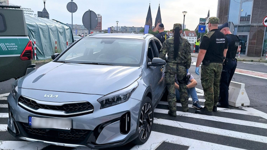 Zwykła kontrola na granicy zakończyła się nieoczekiwanym finałem